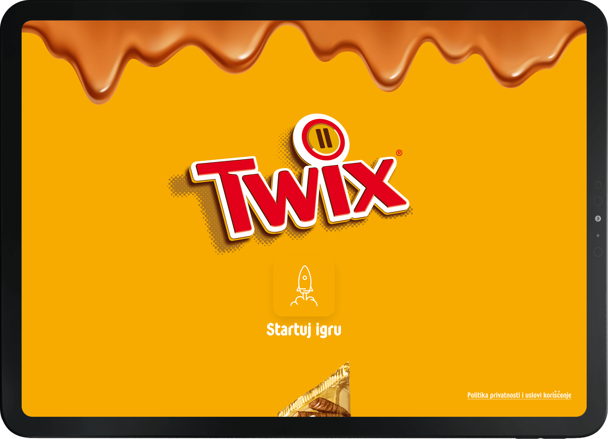 Izrada web aplikacija - Twix - Tablet