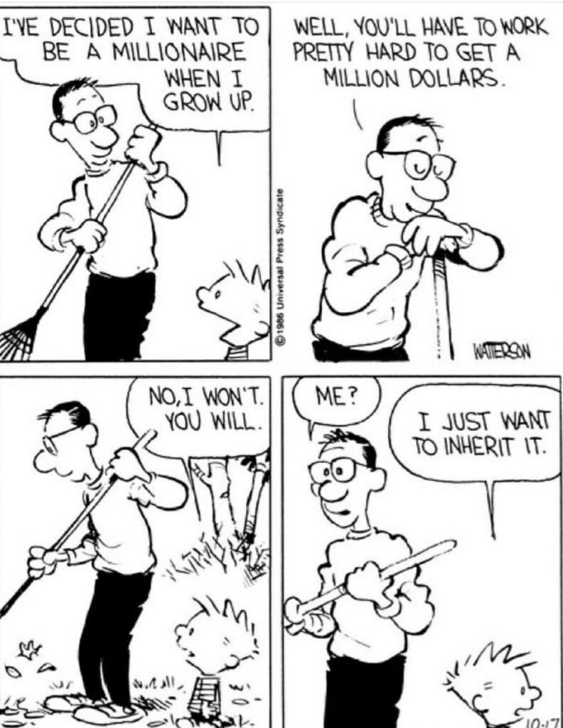 Calbin And Hobbes strip